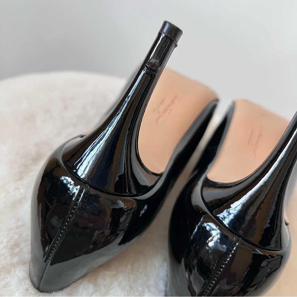 Salvatore Ferragamo Black High Heel Pumps size 6 - Picture 6 of 16